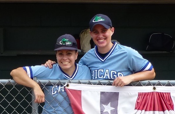 two smiling baseball players